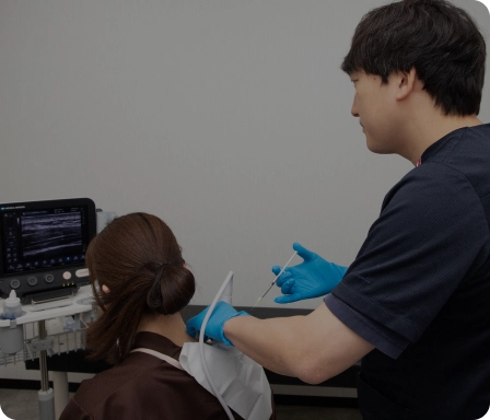 専門的な研修を受けた医師が、一人ひとりに向き合います